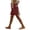Red, variant on Cotton Shorts For Women Elastic Waist Drawstring Shorts Crochet Trim Pockets Loose Casual Work Red