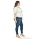 thumbnail image 2 of Blusa con detalle de lazos Roman Fashion /Tallas Extras, 1889 (Arena lineas) beige 38, 2 of 6
