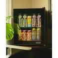 thumbnail image 3 of Newair 60-Can Beverage Refrigerator with Glass Door, Freestanding, Black Stainless Steel, 3 of 18
