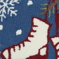 thumbnail image 5 of Nourison Home For The Holiday Ice Skates 18" x 18" Multicolor Indoor Throw Pillow, 5 of 5