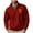 Red, variant on Sweatshirts for Men Hoodie Sweatshirts Half-Zip Printed Pullover Polo Sport Long Sleeve Stand-up Collar Blouse Mens Coats Red L