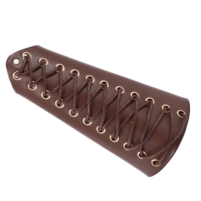 Artificial Leather Arm Guard, Archery Arm Guard Suitable And Comfortable Lightweight And Scratch For Adult For Shooting