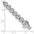 thumbnail image 3 of Primal Gold 14 Karat White Gold Diamond Bracelet, 3 of 3