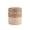 Natural & Beige, variant on IVV 14" Pouf Ottoman,Natural Seagrass Hand Weaving Leisure Ottoman Foot Stool,Small Side Table with Anti-Slip Footpads for Living Room Bedroom (Natural & Beige)