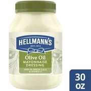 Hellmann's Omega 3 ALA Olive Oil Mayonnaise, 30 fl oz Jar