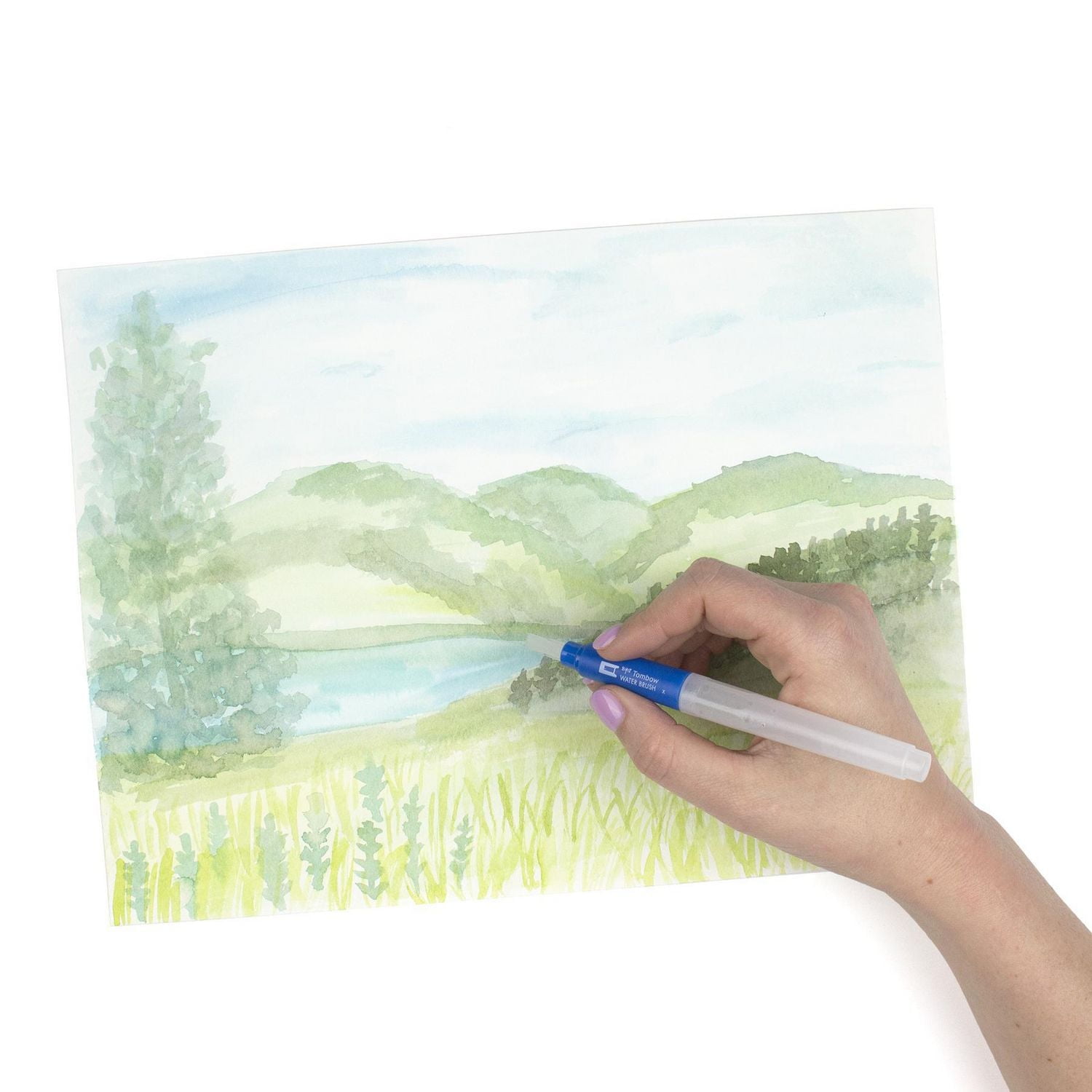 Tombow Water Brush Set, 3-Pack