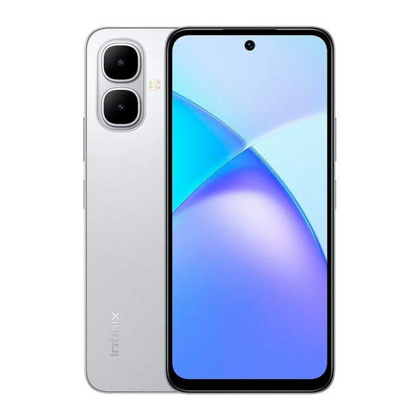 Smartphone Infinix Smart 10 Titanium Silver 128GB ROM, 4GB RAM Dual