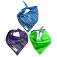 thumbnail image 1 of Bandanas para perros BFF set de 3 piezas talla grande Grecas, 1 of 5