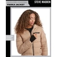 thumbnail image 5 of Steve Madden Women's Hooded Packable Quilted Puffer Jacket, 5 of 7
