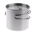 thumbnail image 1 of 500 Ml Taza para Acampar al Cocinar Taza Olla Plegable de material acero Inoxidable Recipiente de Cocina, 1 of 9