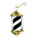 thumbnail image 5 of Barber Pole Light Classic Barber Shop Pole LED Para Peluquería Interior Y Exterior 32 Blanco Y Negro, 5 of 8