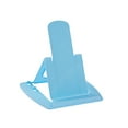 thumbnail image 2 of Bgliely Foldable Desk Tablet Phone Stand, Compact Portable Fits Most Smartphones Tablets PP Material 140x85x85mm 1 Count Blue, 2 of 2