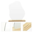 thumbnail image 2 of EeaseCA Desktop Vanity Makeup Mirror Acrylic Mirror Household Irregular Makeup Mirror, 2 of 8
