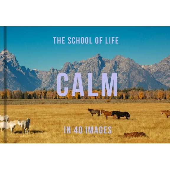Calm in 40 Images: The Art of Finding Serenity, (Hardcover)
