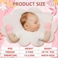 thumbnail image 2 of 18 Pairs Preemie Mittens No Scratch Preemie Gloves Cotton Preemie Mittens for Preemie Boys Girls Gifts, 2 of 5