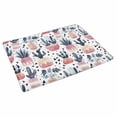 thumbnail image 2 of MKHERT Watercolor Cacti Succulents and Monstera Tropical Plant Doormat Rug Home Decor Floor Mat Bath Mat 30x18 inch, 2 of 3