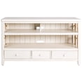 thumbnail image 3 of Dockside White TV Console, 3 of 6