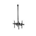 thumbnail image 3 of StarTech.com Dual TV Ceiling Mount, Back-to-Back Hanging Dual Screen VESA Pole Mount for 32"-75" TVs, Height Adjustable Telescopic Pole, 3 of 5