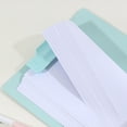 thumbnail image 4 of Clipboard with Storage 1 Pack, A5 Foldable Clipboard Folder with Clip and Strap, 360° Folding PP Document Clipboard for Writing, File Organization and Portable Office Use, White, 4 of 9