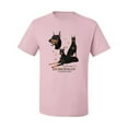 thumbnail image 2 of If It's Not a Doberman It's Just a Dog Gift | Mens Dog Lover Graphic T-Shirt, Light Pink, 2XL, 2 of 3