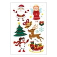 thumbnail image 6 of Zatoumnr Snowman Water Sticker for Christmas Candles, Theme Activity Mood Decoration, Ultra Light Water Transfer Tattoos Party Holiday Supplies, 6 of 8