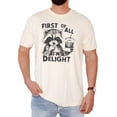 thumbnail image 2 of First of All I'm A Delight Shirt for Women and Men Funny Raccoon Tee for Adults Ivory Shirt Adult Large, 2 of 4