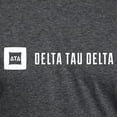 thumbnail image 3 of CafePress - Delta Tau Delta White Signature T Shirt - Mens Tri-blend T-Shirt, 3 of 4