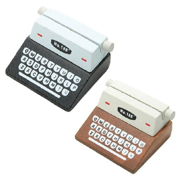 2x typewriter message folder-As Shown