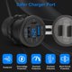 thumbnail image 3 of Puerto de Carga Rápida Dual QC3.0 de 18 W y PD de 30 W, USB C para Cargador de Coche con Voltímetro, 12 V, Resistente Al Agua, para o Coche., 3 of 5