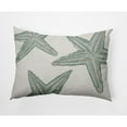 thumbnail image 2 of E by Design Starfish Constellation Nautical Indoor/Outdoor Lumbar Throw Pillow, 2 of 4