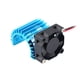 thumbnail image 5 of Disipador de calor del ventilador de refrigeración azul para motor 380/390 para coches RC 1/10, 5 of 8