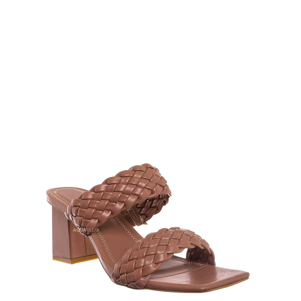 zarleen heeled slide sandals