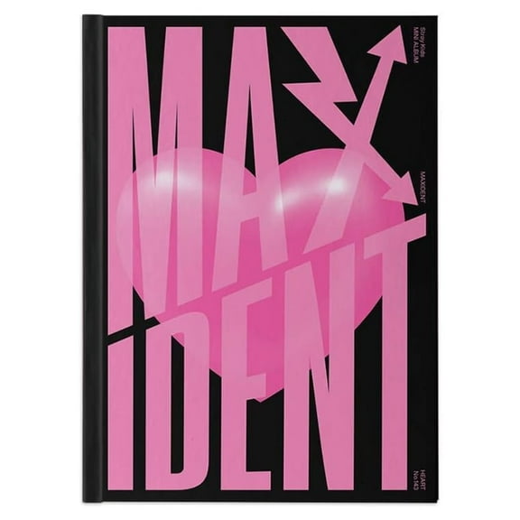 Stray Kids [ MAXIDENT ] STANDARD EDITION album HEART ver Black