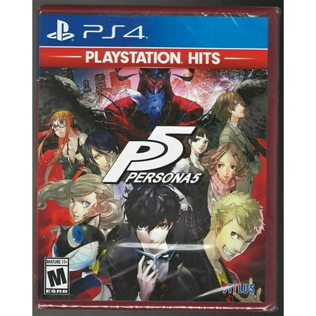Persona 5 (Playstation Hits) PS4 (Brand New Factory Sealed US Version) PlayStati