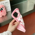 thumbnail image 3 of Kawaii Phone Cases for iPhone 12 Pro Max,Cute Cartoon Cat's Paw Phone Case 3D Funny Pink Cat Claws Phone Case for Women Girls Soft Silicone Shockproof Cover for iPhone 12 Pro Max, 3 of 14