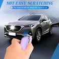 thumbnail image 3 of Key Fob Cover Compatible with Mazda 3 6 CX-5 CX-9 CX-30 CX-50 CX-70 2019-2025 Keychain Case Holder Protector,Silver/Purple, 3 of 6