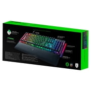 Razer BlackWidow V4 Wired Mechanical Gaming Keyboard with Wrist Rest, Black
