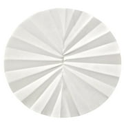 GE Healthcare 10311644 125 mm dia. Cellulose Filter Circle Papers, Folded Prepleated Grade 595 1by2 - 100 per Pack