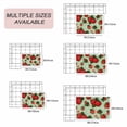 thumbnail image 6 of Sage Green Strawberry Outdoor Rug 5x7 Ft, Non Slip Washable Area Rug, Spring Floral Watercolor Summer Botanical Patio Rugs Carpet Runner, Large Floor Mat for Indoor/Outdoor Deck Porch Camping, 6 of 8