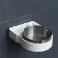 thumbnail image 4 of Mrmaere Stainless Steel Ashtray Bathroom Ashtray Wall Mounted Fixed Ashtray Suitable for Father's Day Buddys Silver, 4 of 6