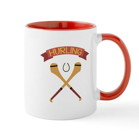 

CafePress - Hurling 1 Mugs - 11 oz Ceramic Mug - Novelty Coffee Tea Cup