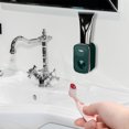 thumbnail image 5 of Xihbxyly Dispensador de Pasta de Dientes, Exprimidor Automático, Tecnología de Bomba de Vacío, Sin Residuos, Soporte para Cepillos de Dientes a Prueba de Polvo, Fácil Instalación En La Pared, Almohad, 5 of 5