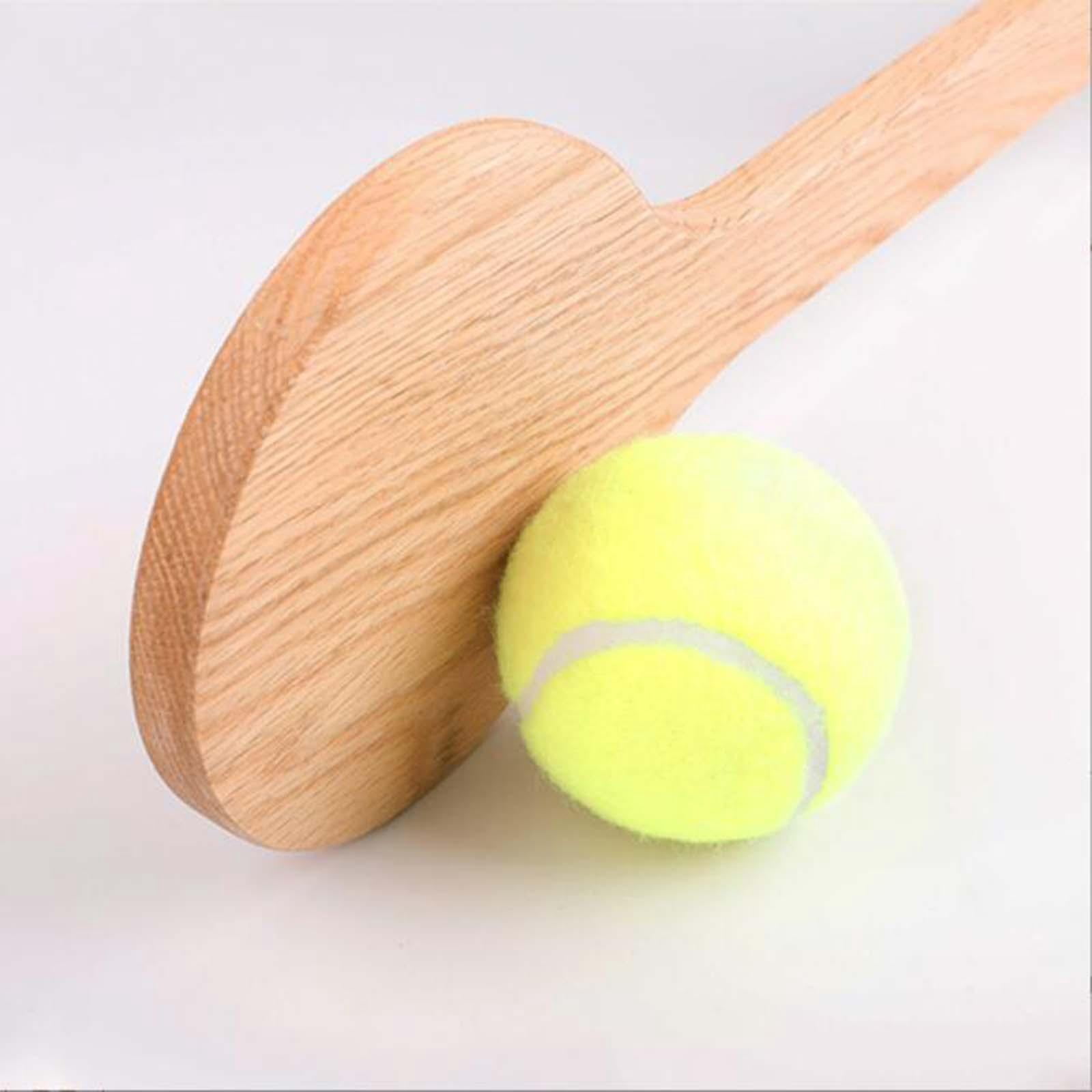 Axioma Wooden Tennis Pointer Spoon Coached and Tennis Players Mid Batting 350G for Warm