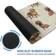 thumbnail image 6 of Long Mouse Pads for Desk,Dachshund Footprint Desk Mats on Top Of Desks, Desk Mouse Pad Extra Large with 3mm Non-Slip Base and Stitched Edge for Gaming,Office,Work,Home 31.5"x11.8", 6 of 6