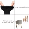 thumbnail image 4 of Uxcell Chair Leg Socks Floor Protectors, 16pack - Knitted Furniture Sock,Table Feet Protector for Hardwood Floors(Black), 4 of 7