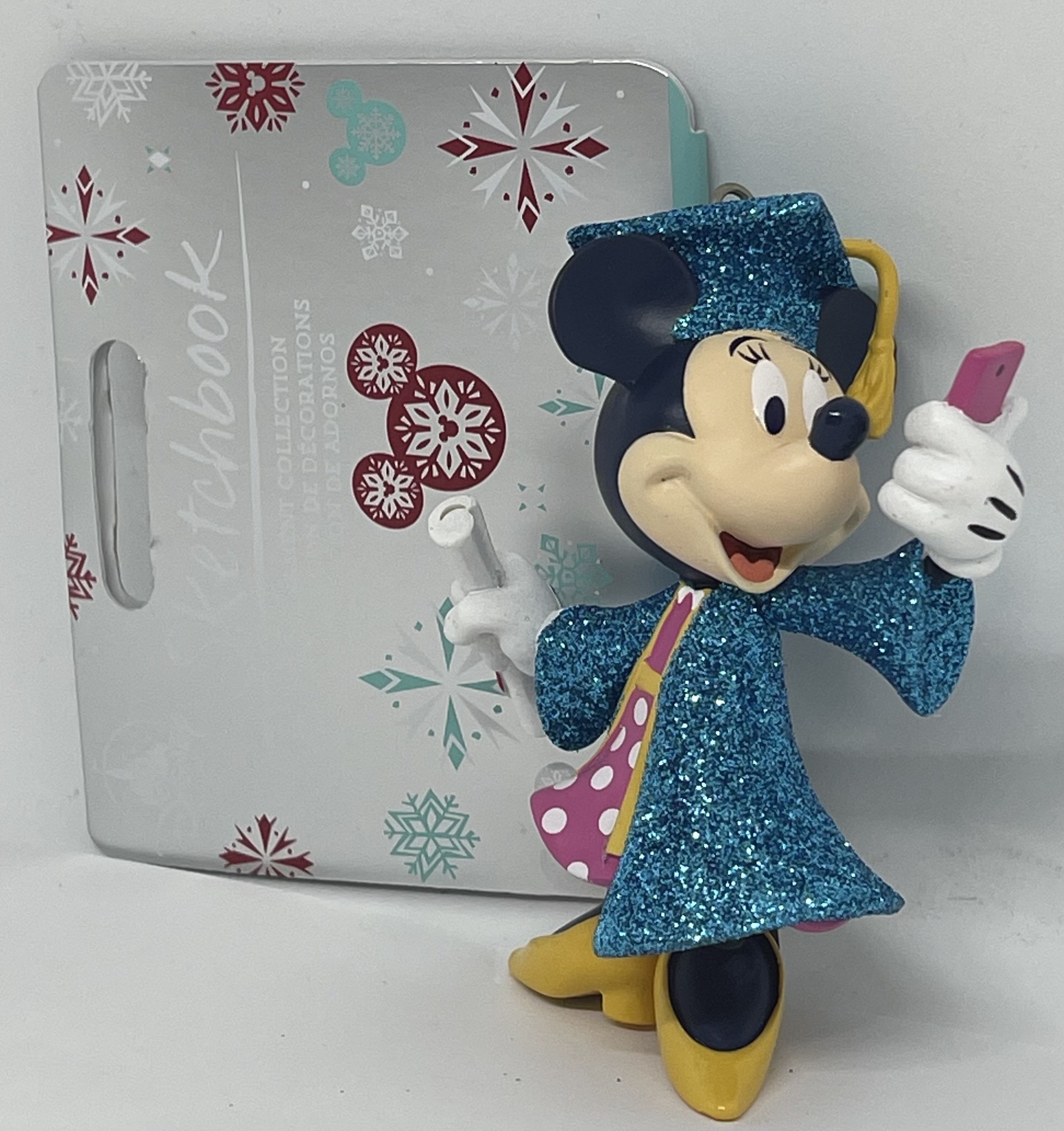 Disney Parks Minnie Graduation Gift, Sketchbook Ornament Selfie ...