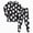 H112-Black, variant on TOWED22 Toddler Halloween Pajamas Boys Girls Baby Pumpkin Ghost Graphic Pjs Sets Kids Snug fit 2pcs Long-Sleeve Sleepwear