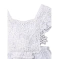 thumbnail image 3 of Bmnmsl Baby Girls Newborn Clothes Lace Floral Romper Bodysuit Jumpsuit Sunsuit Outfits, 3 of 4