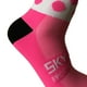 thumbnail image 4 of Deportes al aire libre rayas punto calcetines mujeres hombres ciclismo correr calcetines (rosa), 4 of 6