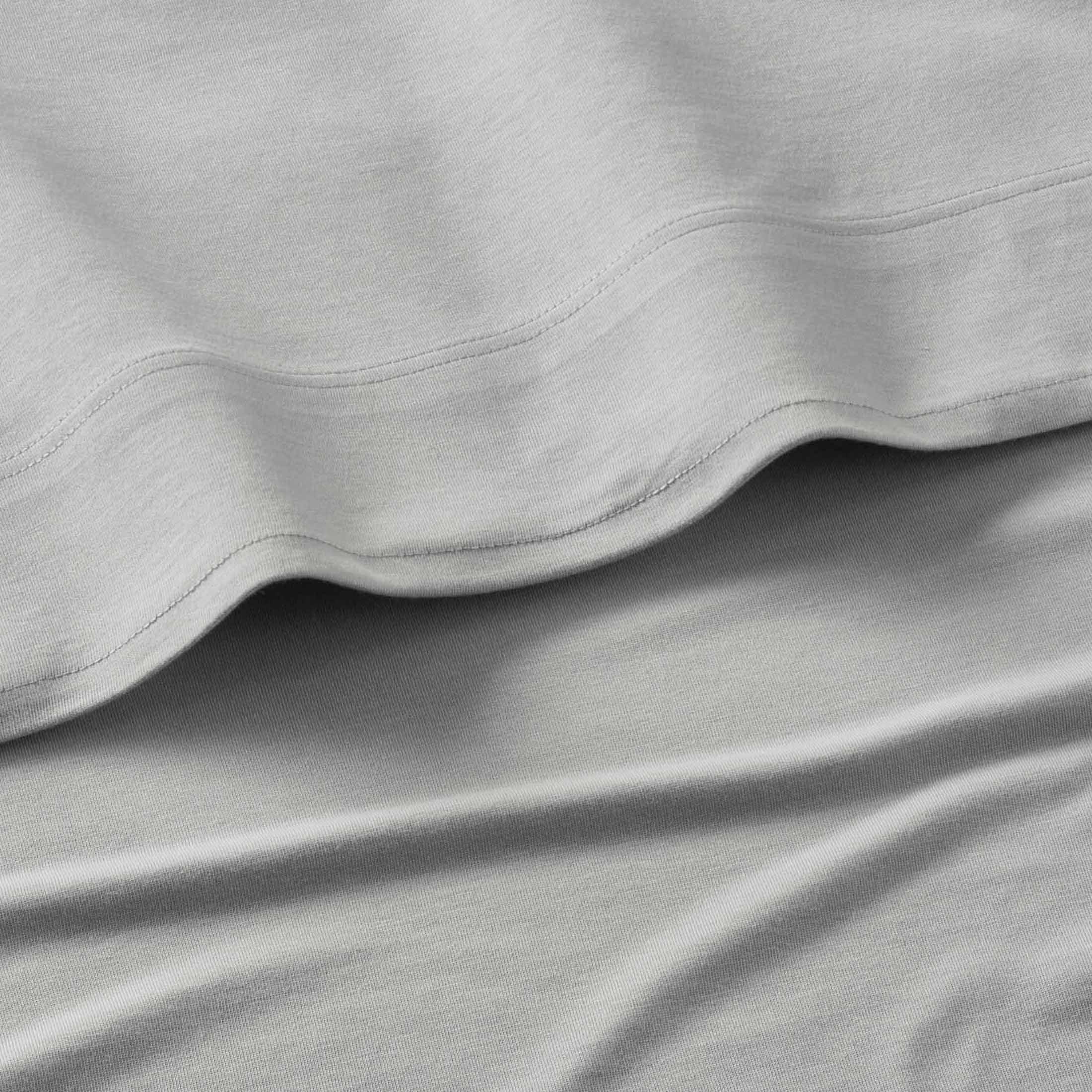 Better Homes & Gardens 4-Piece Soft Silver Adult Jersey Sheet Set, Full